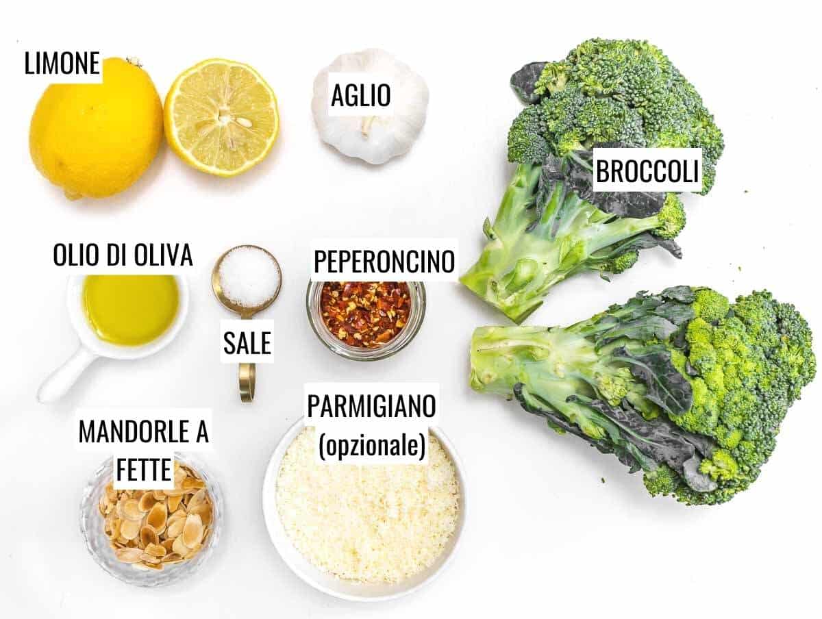 Broccoli al forno ingredienti
