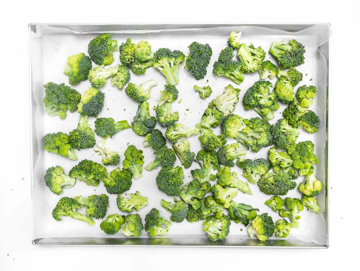 Broccoli arrostiti in vaschetta
