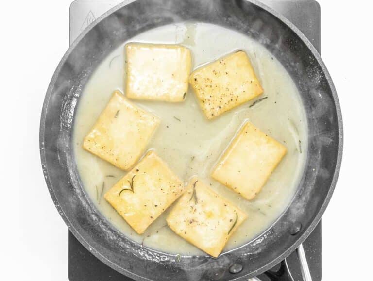 tofu al limone in padella